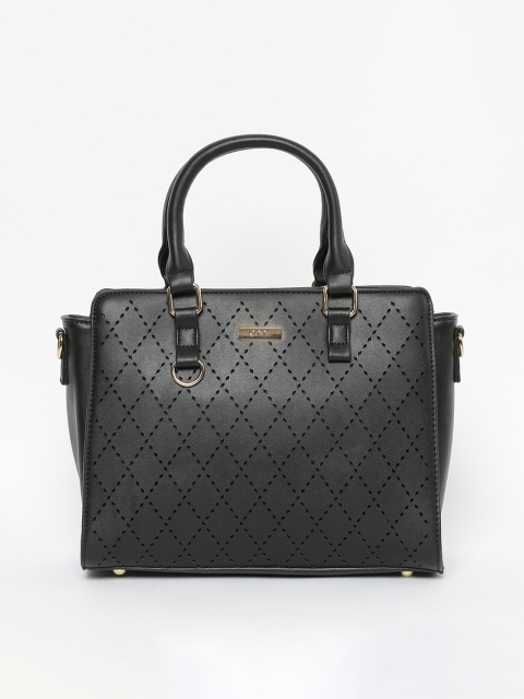 

CODE by Lifestyle Black Textured Handheld Bag