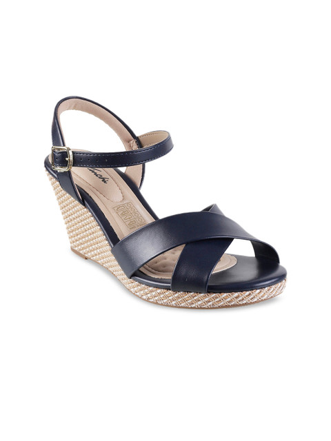 

Metro Women Blue Solid Heels