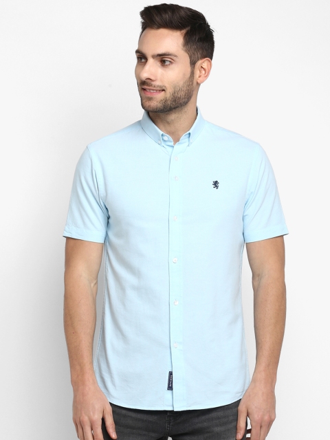 

Red Tape Men Blue Smart Regular Fit Solid Casual Shirt