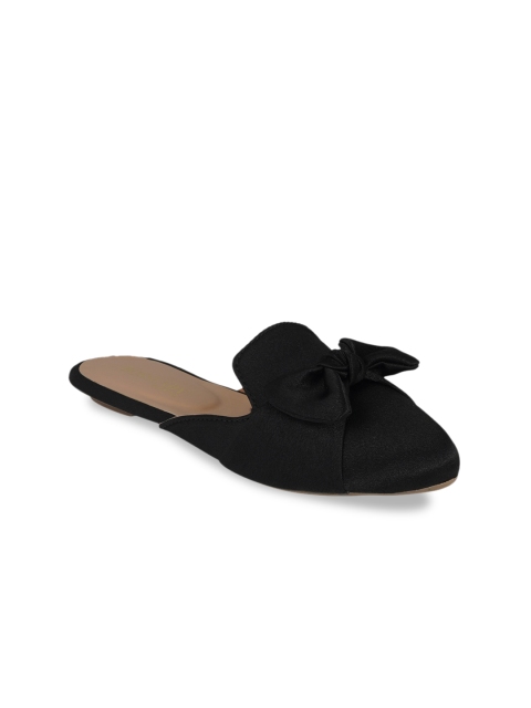

SCENTRA Women Black Solid Mules