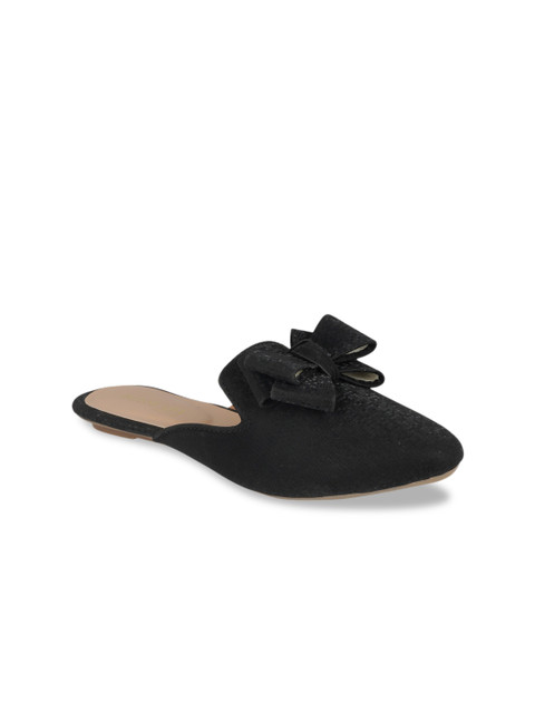 

SCENTRA Women Black Solid Mules