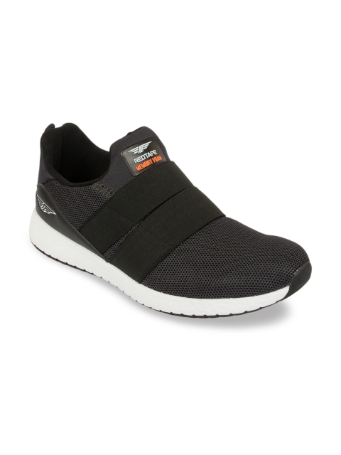 

Red Tape Men Black Walking Shoes