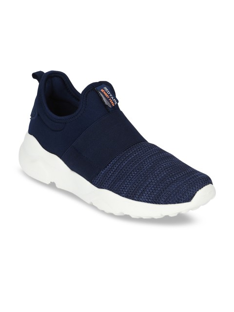 

Red Tape Men Navy Blue Textile Memory Foam Walking Shoes