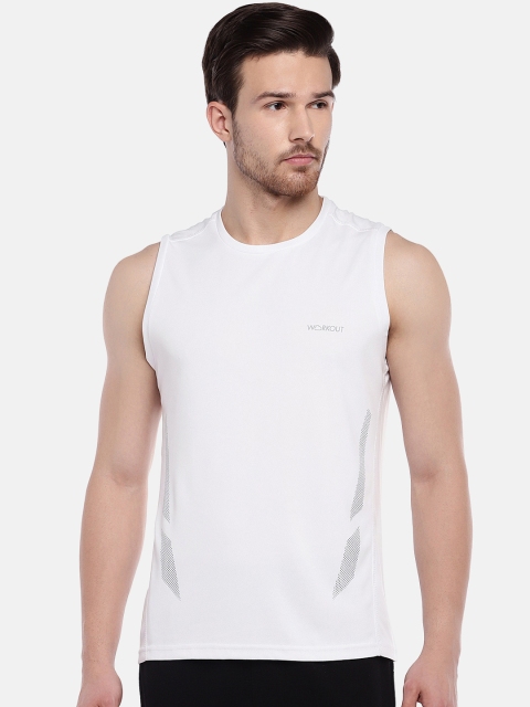 

Sweet Dreams Men White Solid Round Neck T-shirt