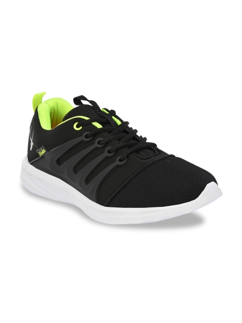 

HIROLAS Men Black Running Shoes