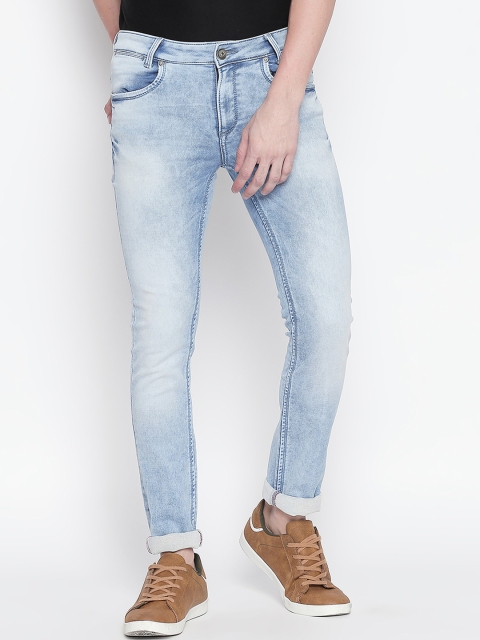 

Mufti Men Blue Slim Fit Mid-Rise Clean Look Stretchable Jeans