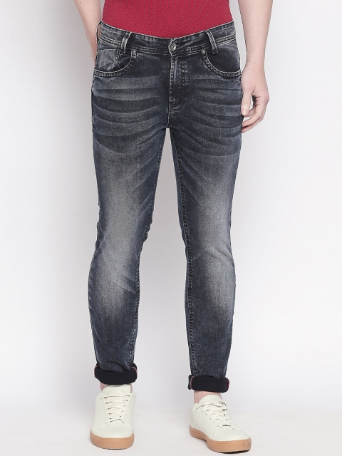

Mufti Men Grey Regular Fit Mid-Rise Clean Look Stretchable Jeans