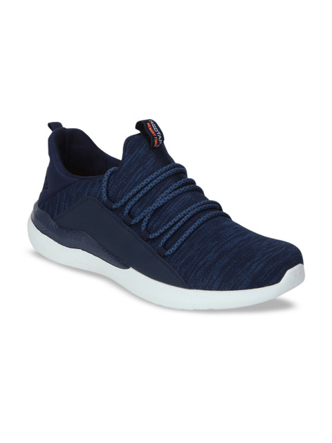 

Red Tape Men Navy Blue Textile Memory Foam Walking Shoes