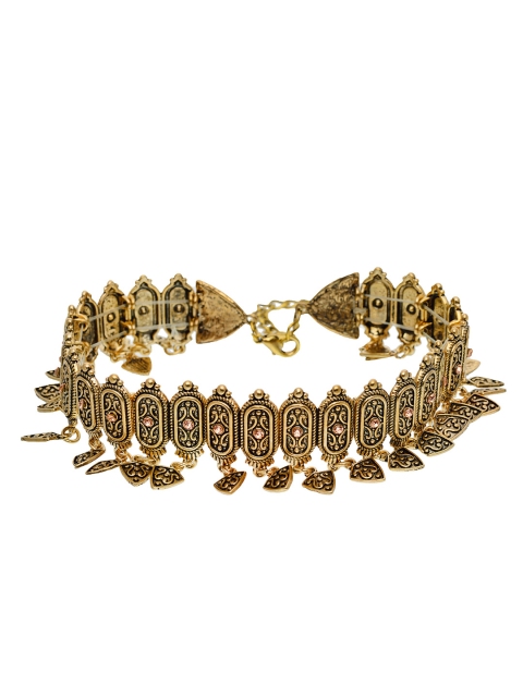 

Golden Chain Alloy Gold-Plated Choker Necklace