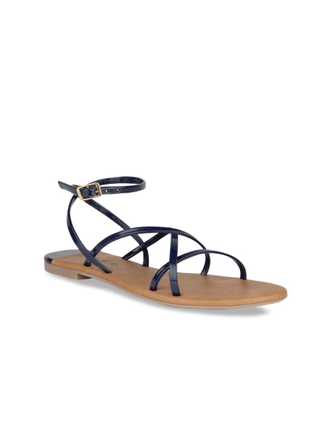 

SOLES Women Black Solid Open Toe Flats