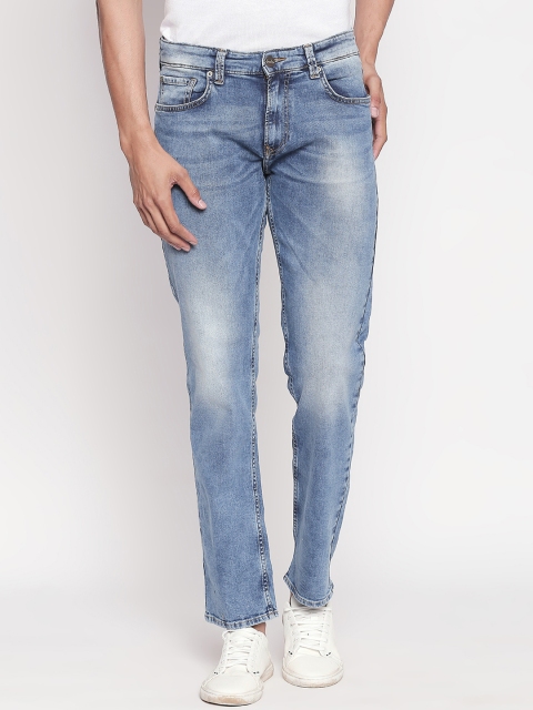 

SPYKAR Men Blue Straight Fit Mid-Rise Clean Look Jeans