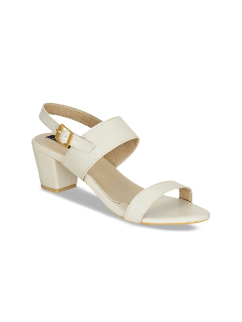 

Kielz Women Cream-Coloured Solid Heels
