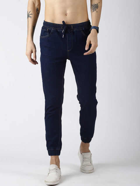 

Blue Saint Men Navy Blue Slim Fit Mid-Rise Clean Look Jeans