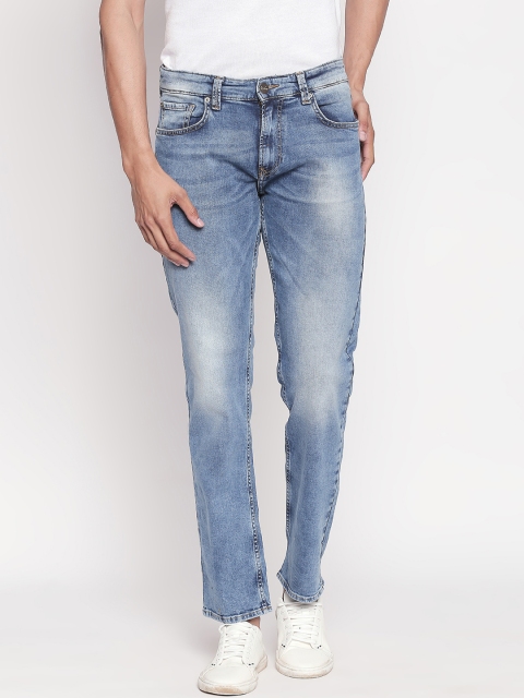 

SPYKAR Men Blue Straight Fit Mid-Rise Clean Look Jeans
