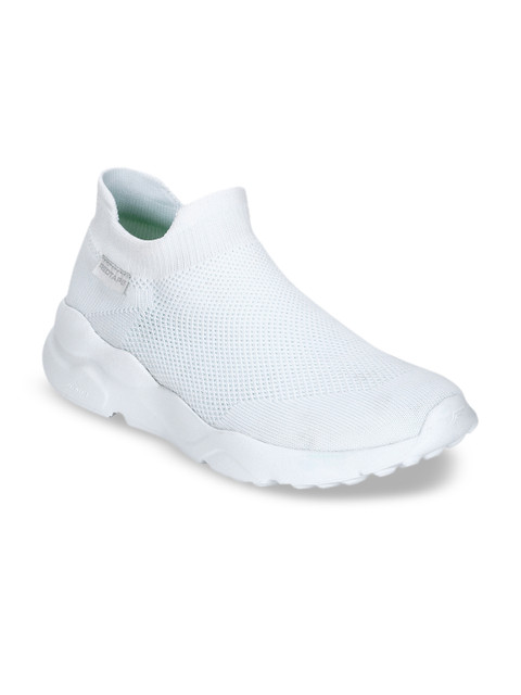 

Red Tape Men White Textile Memory Foam Walking Shoes