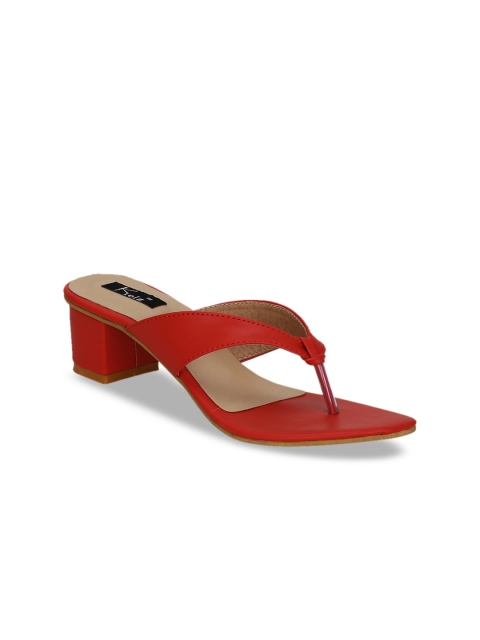 

Kielz Women Red Solid Heels