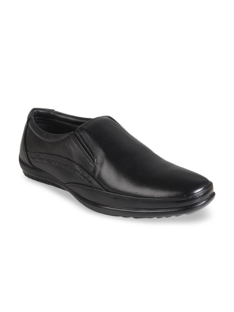 

Vardhra Men Black Formal Slip-On Shoes