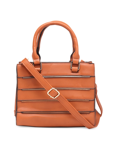 

Ladida Brown Solid Handheld Bag