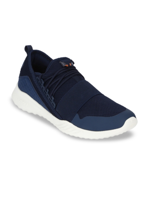 

Red Tape Men Navy Blue Textile Memory Foam Walking Shoes