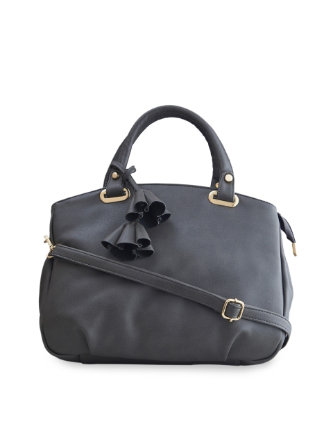 

LEGAL BRIBE Grey Solid Handheld Bag
