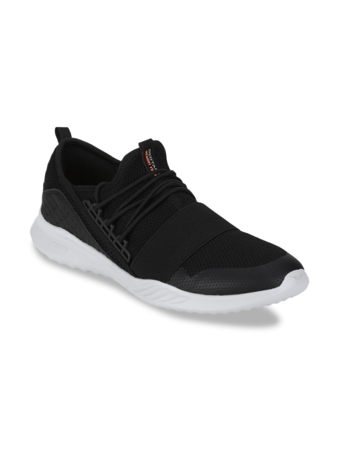 

Red Tape Men Black Textile Memory Foam Walking Shoes