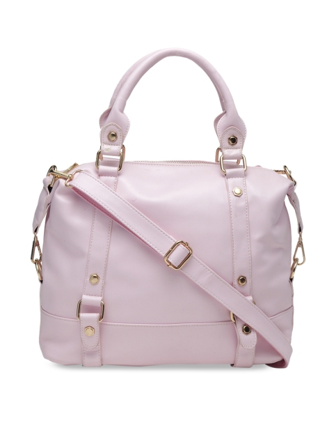 

Ladida Pink Solid Handheld Bag
