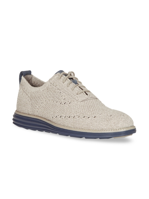 

Cole Haan Men Grey Stitchlite Wingtip Oxford Sneakers