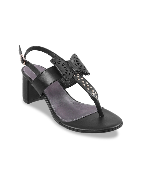 

Metro Women Black Solid Heels