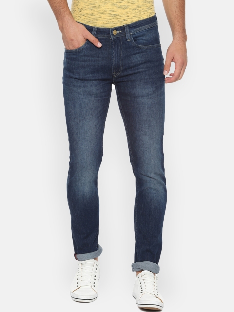 

Allen Solly Sport Men Blue Skinny Fit Mid-Rise Clean Look Stretchable Jeans