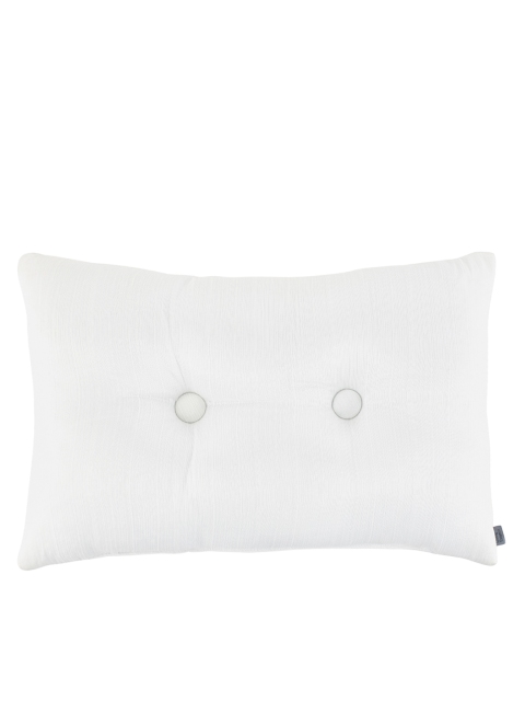 

Living Essence Unisex Off White Solid Fiesta Filled Floor Cushion