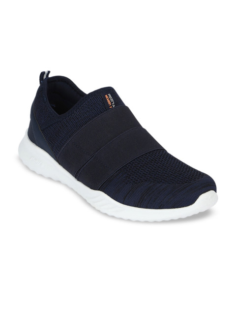 

Red Tape Men Navy Blue Textile Memory Foam Walking Shoes