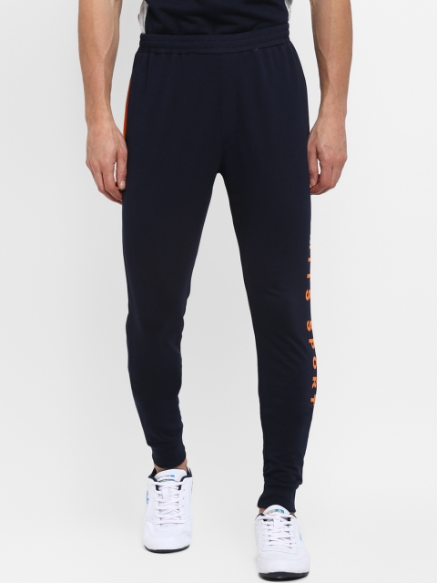 

OFF LIMITS Men Navy Blue Solid Joggers