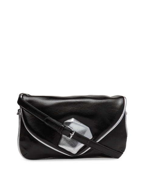 

Ladida Black Solid Sling Bag
