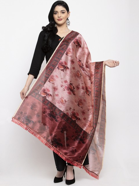 

Clora Creation Rust & Red Digital Printed Dupatta