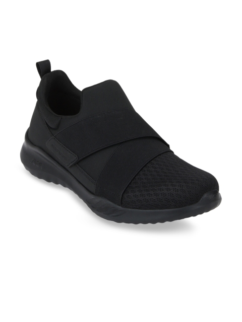 

Red Tape Men Black Textile Memory Foam Walking Shoes