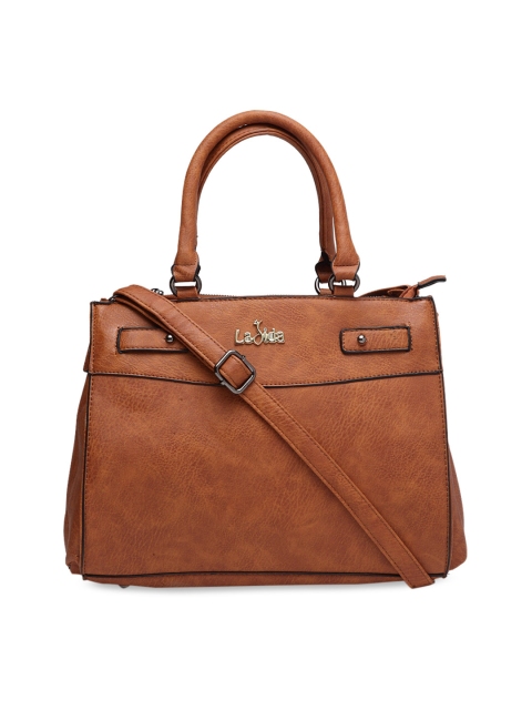 

Ladida Brown Solid Handheld Bag