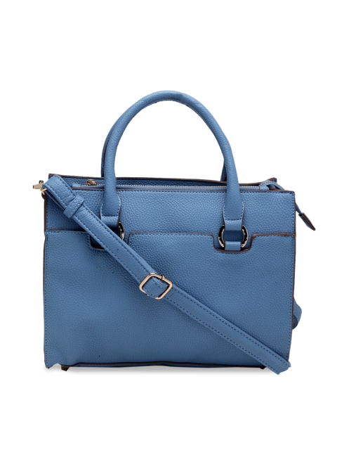 

Ladida Blue Solid Handheld Bag