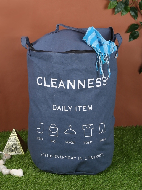 

Cortina Grey & White Printed Laundry Bag