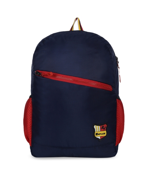 

Impulse Kids Blue Solid Backpack 30L