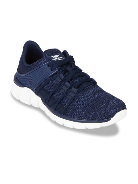 

Red Tape Men Navy Blue Textile Memory Foam Walking Shoes