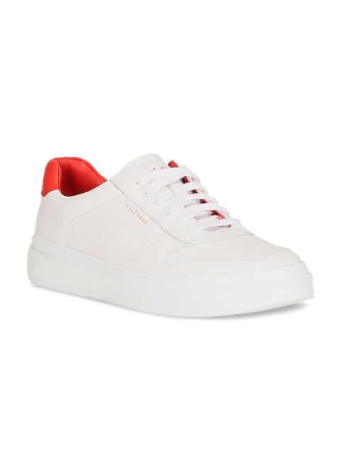 

Cole Haan Women White GrandPr Rally Court Sneakers