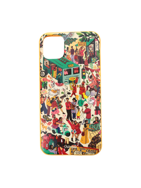 

Chumbak Yellow & Green India Puzzle iPhone 11 Case Cover