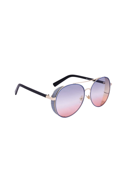 

MARC LOUIS Women Oval Sunglasses ML PP98880 C6, Pink