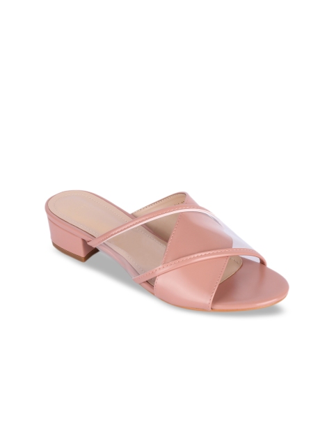 

Sole To Soul Women Pink Solid Heels