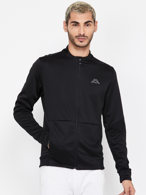 

Kappa Men Black Solid Sweatshirt