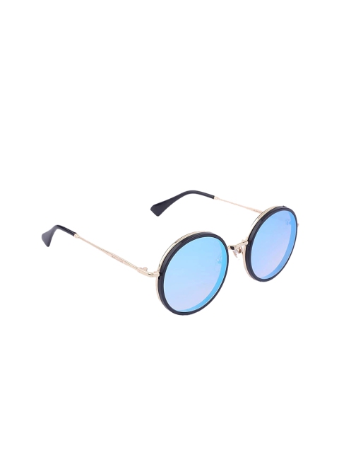 

MARC LOUIS Women Round Sunglasses ML4060 C3, Blue