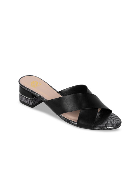 

Sole To Soul Women Black Solid Heels
