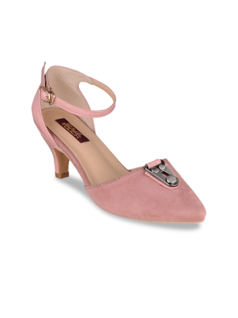 

SHUZ TOUCH Women Pink Solid Heels