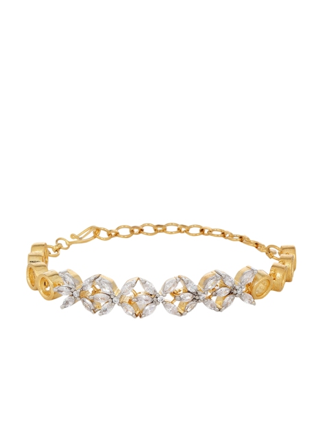 Adwitiya Collection Women Gold-Plated Antique Bracelet