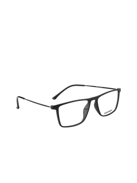

Gold Berg Unisex Black Solid Full Rim Rectangle Frames GB-NSP1006_C1